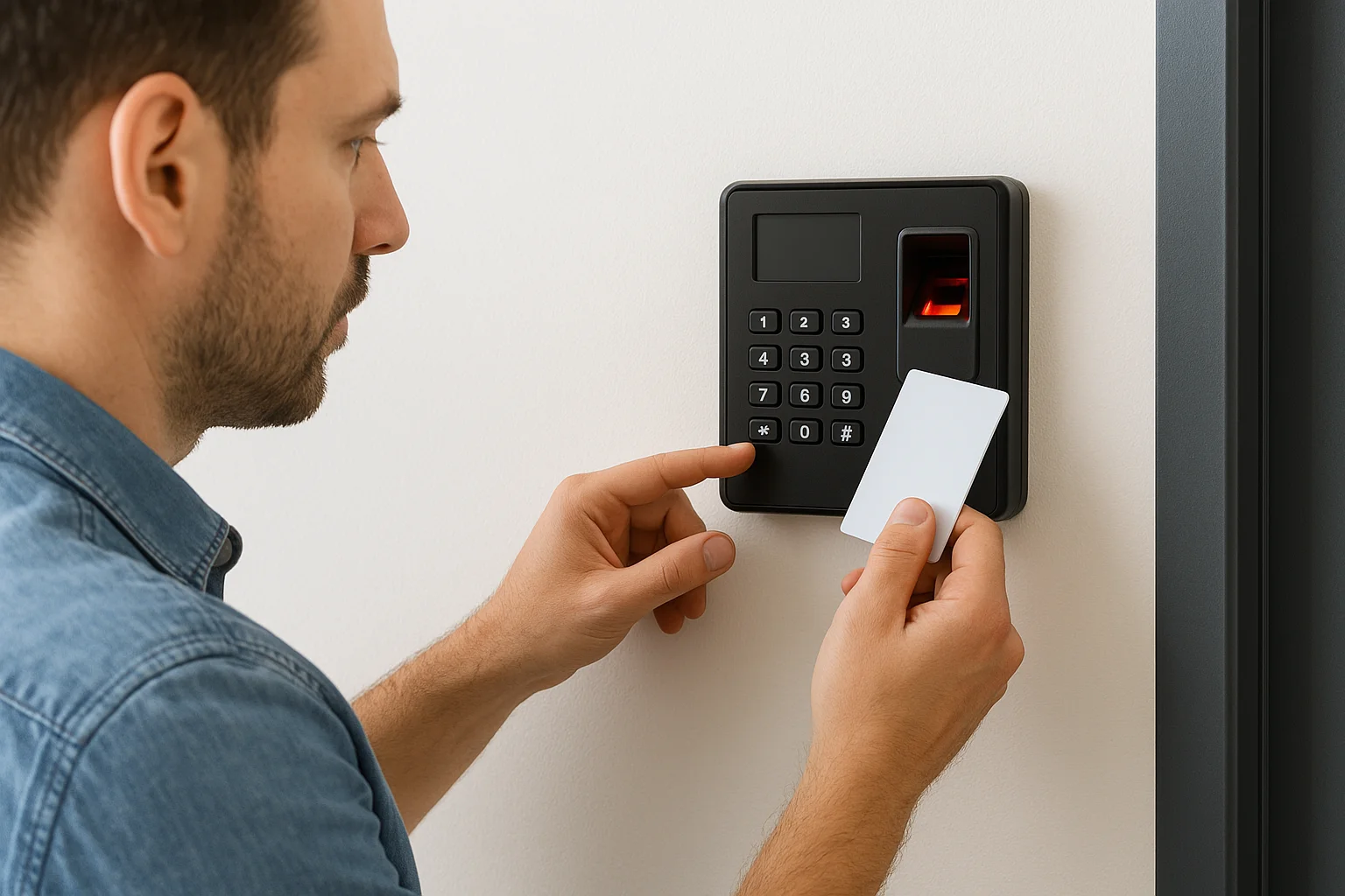 1. Custom integrated access control systems